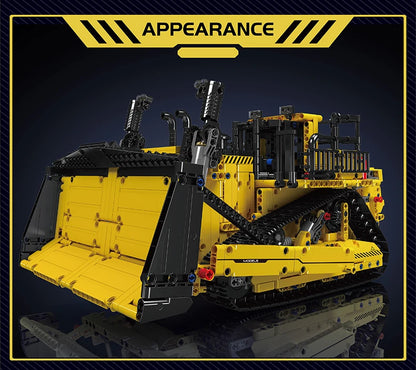 Truck Vehicle Electric Bulldozer Building Blocks