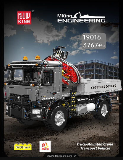 App Controlled Mobile Crane Truck