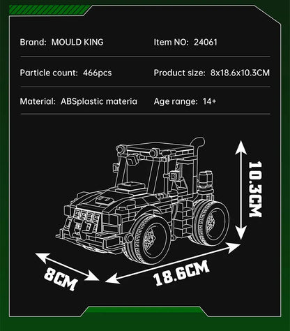 The Farm Tractor Building Block