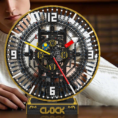 Motorized Mechanical Grand Clock Building Block