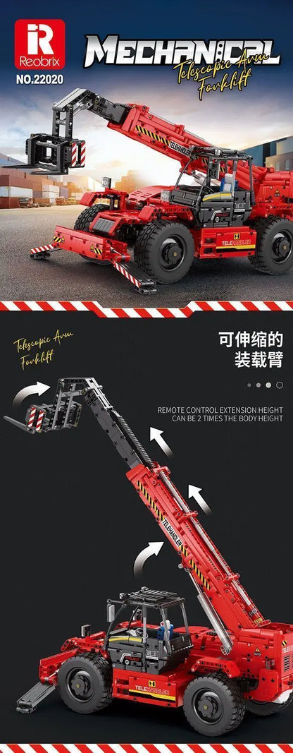 Telescopic Forklift Building Blocks