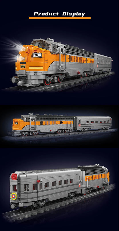 World Train USA EMD F7 WP Diesel Locomotive RC