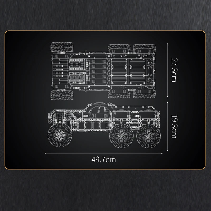 RC Climbing Car Building Block
