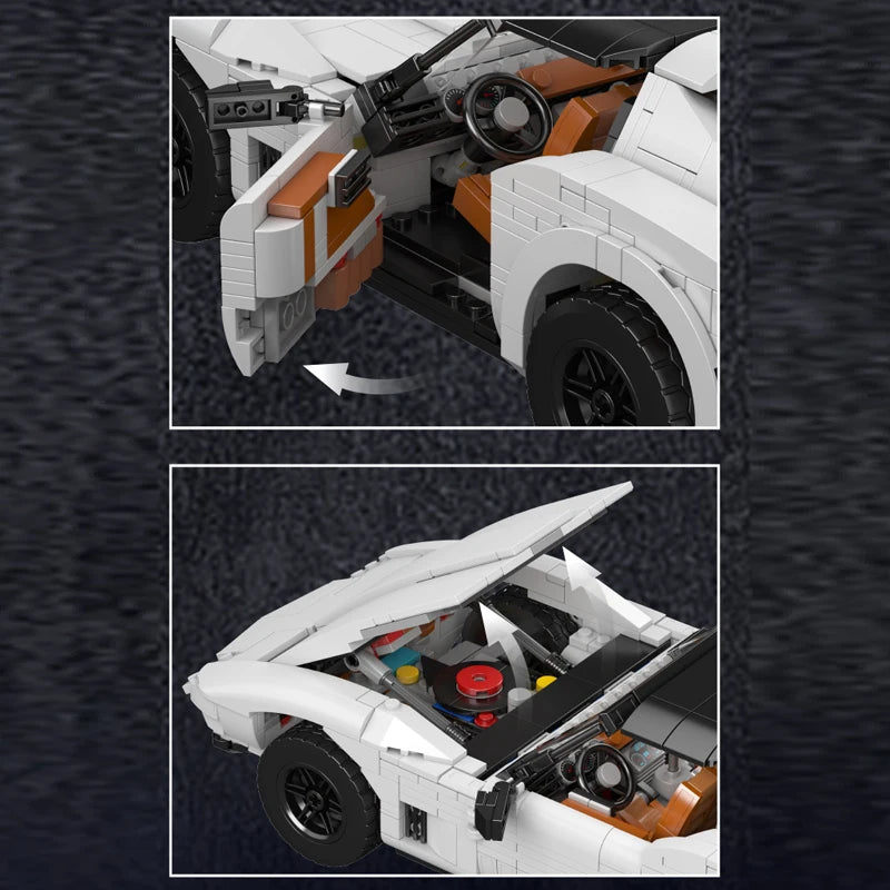 Sport Racing Technical Car Brick Set