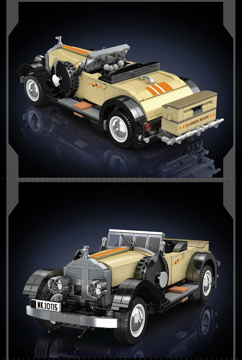 The Fantom Vintage Car Building Block