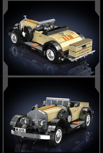 The Fantom Vintage Car Building Block