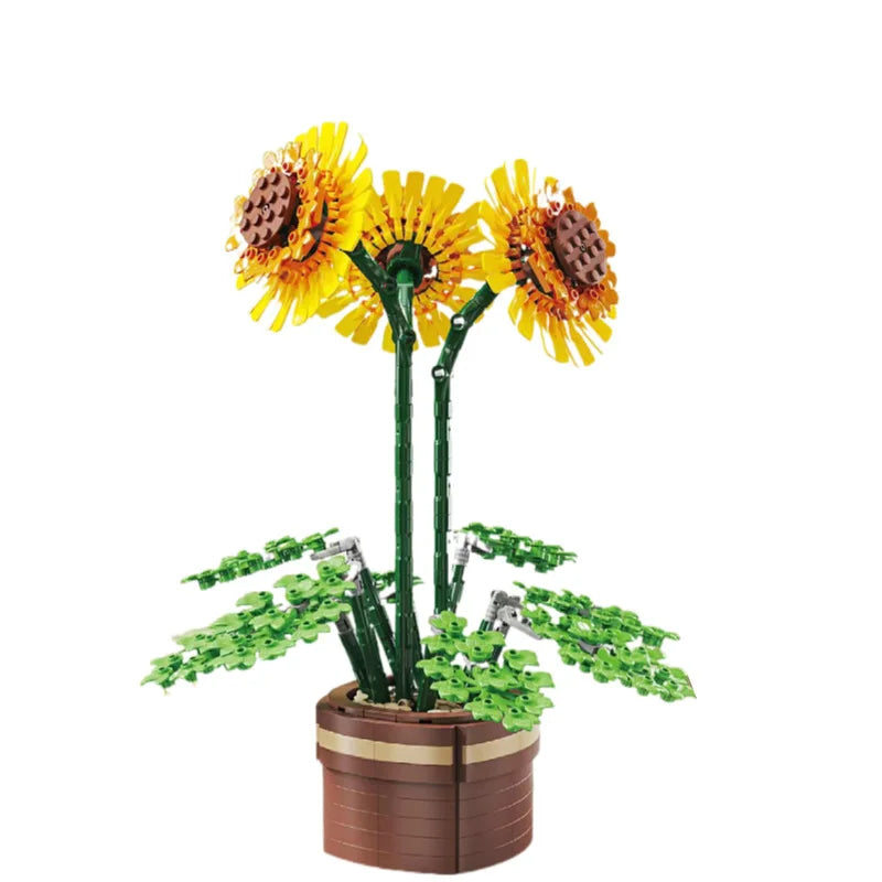 2023 City Creativity Bouquet Sunflower Potted Plant Home Decoration