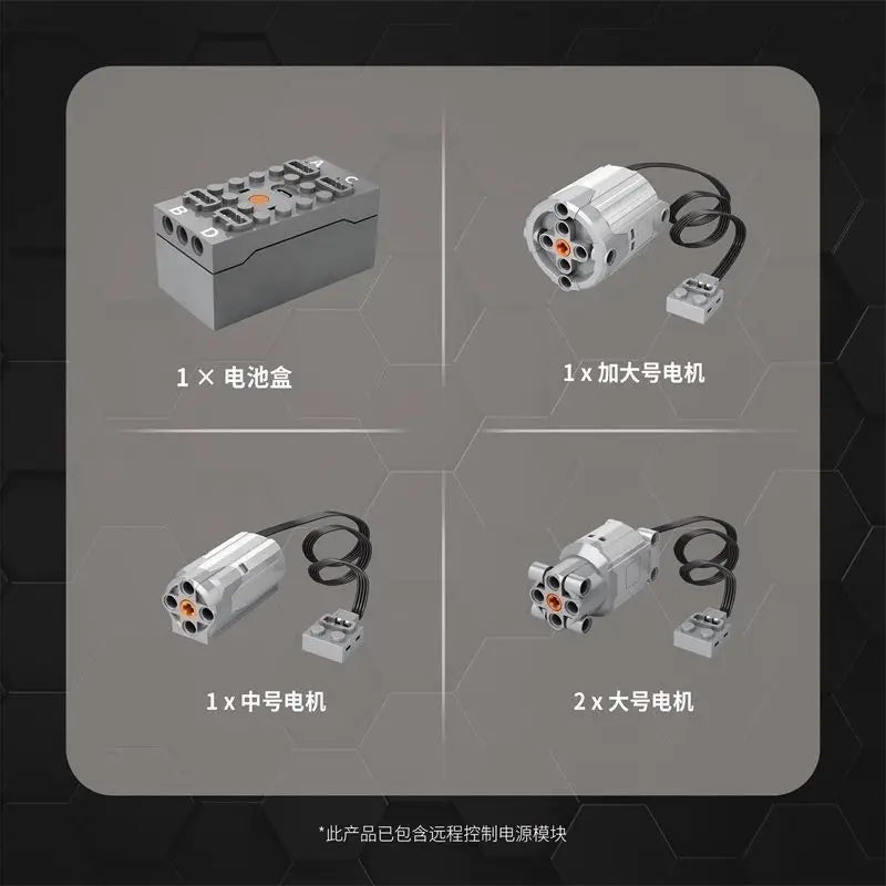 Telescopic Forklift Building Blocks