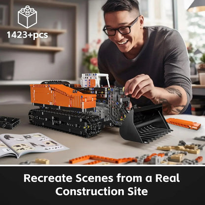 Crawler Loader Technical Building Blocks Truck