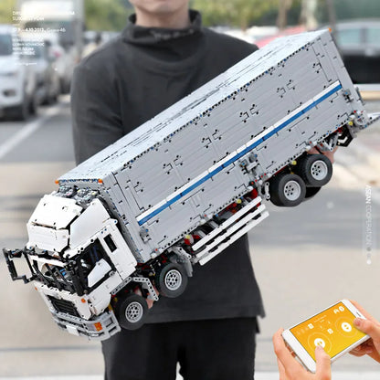 RC Motorized Wing Body Truck Blocks Bricks