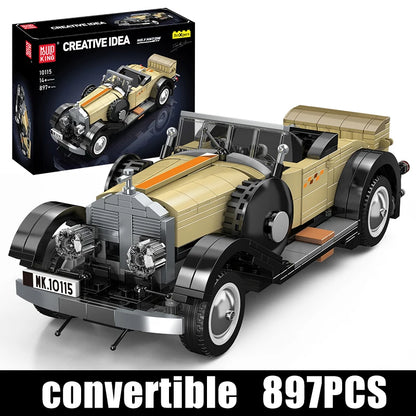 The Fantom Vintage Car Building Block
