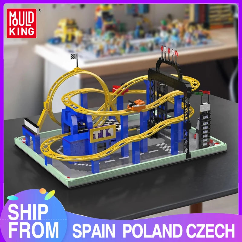 Motorized Looping Coaster Building Blocks