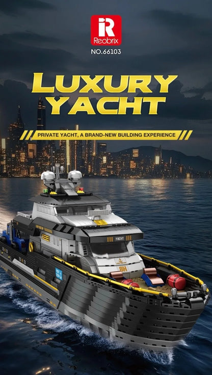 Luxury Yacht Ship High-Difficulty Blocks