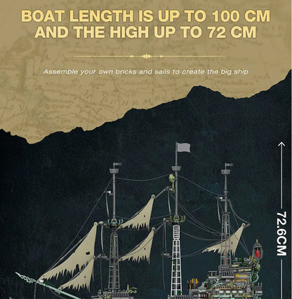 Dutchman Pirate Ship Assembly Model