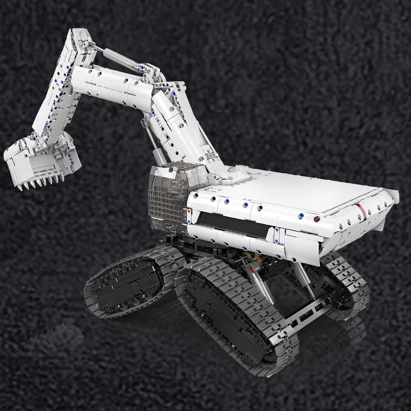 Mould King 17079 Technical Car Toys The RC Sci-Fi Excavator Building Block Enginerring Truck Brick Set Kids Christmas Gift