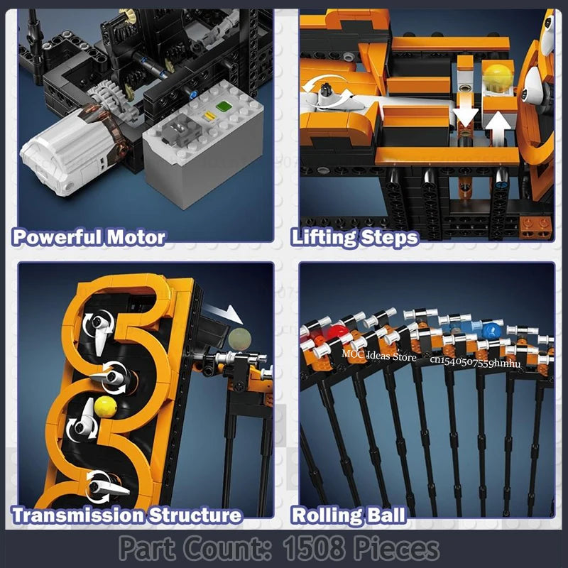 Harp Track Model Motor Machine