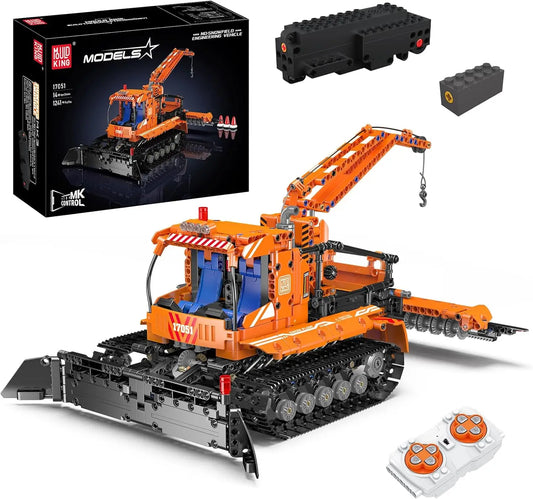 Technical Engineering Snowfield Vehicle Remote