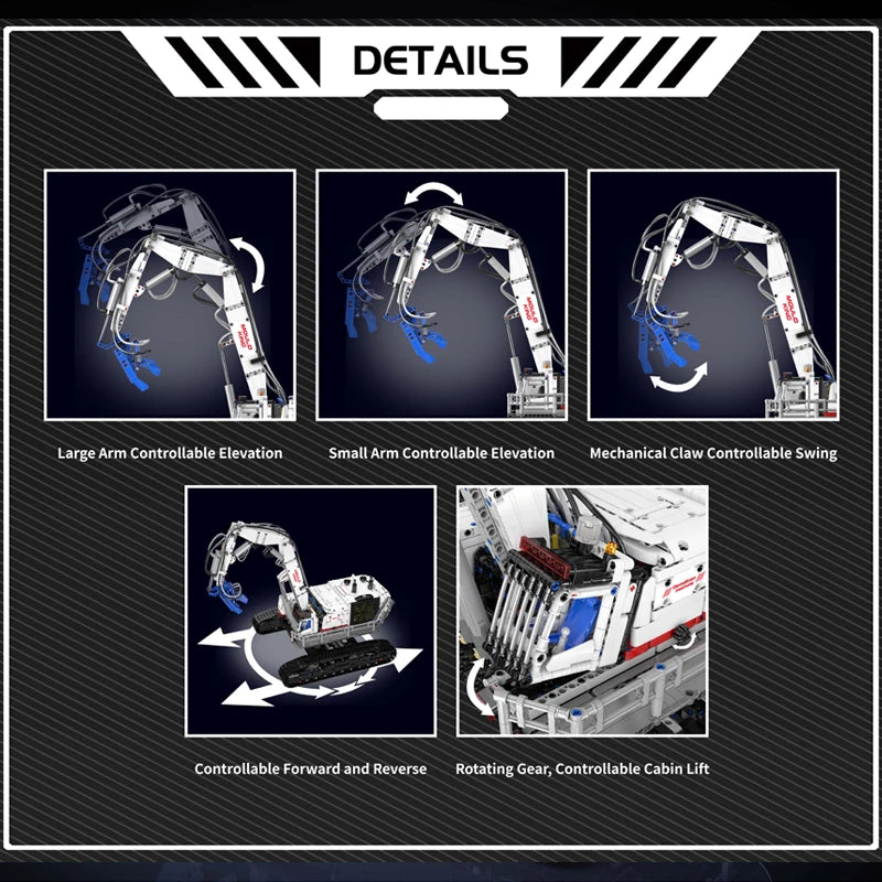 RC Building Demolition Machine Building Block