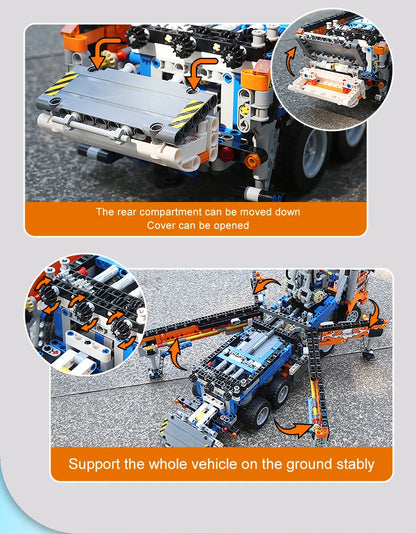 Pneumatic Concrete Pump Truck Model