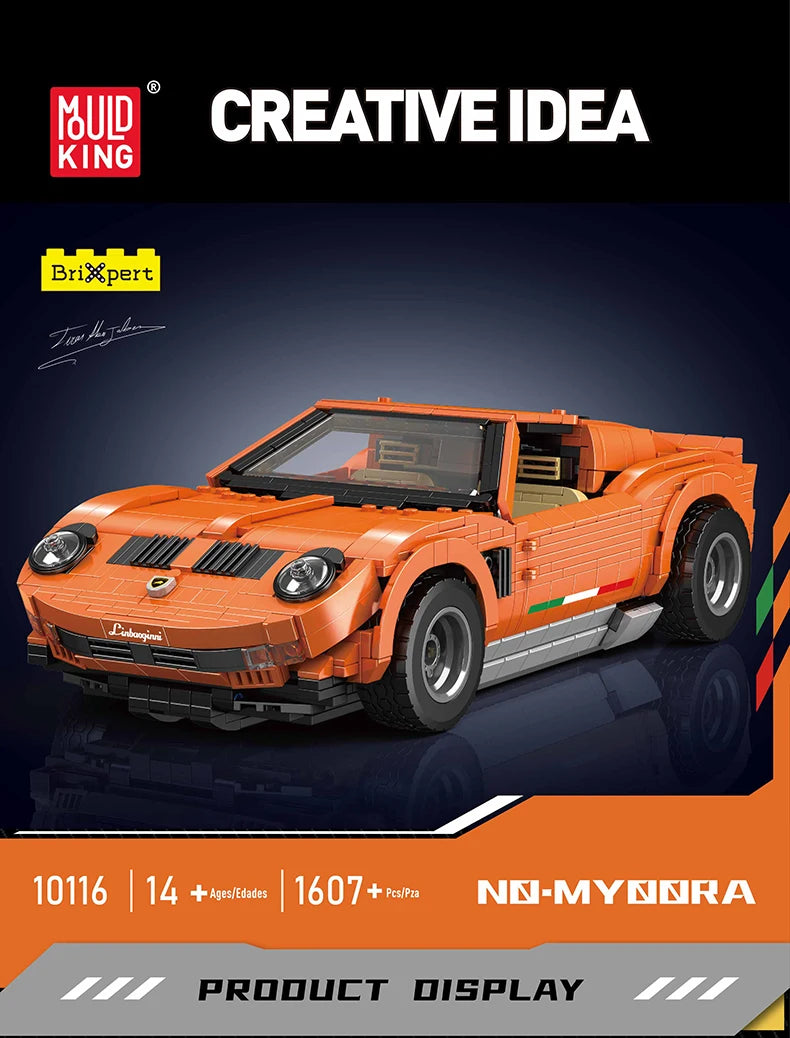 Miura P400 Supercar Racing Car