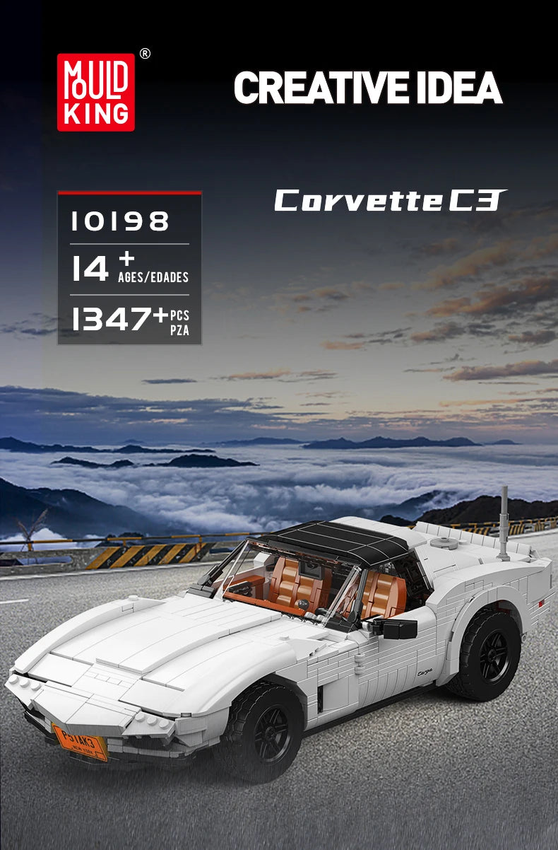 Sport Racing Technical Car Brick Set