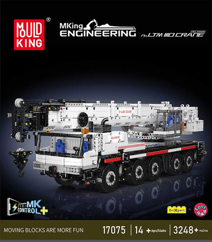 Truck Building Blocks Tech APP RC Controlled Mobile Crane
