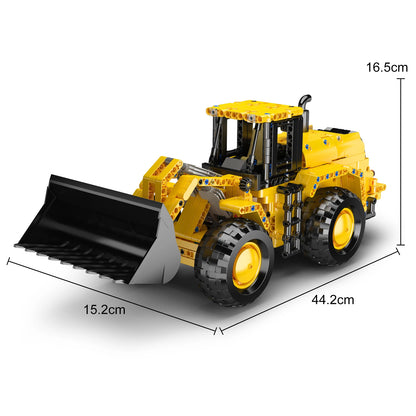 Wheel Loader Building Block Technical Bulldozer