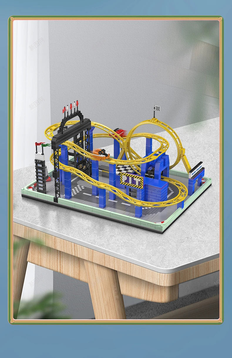 Looping Coaster Building Blocks Creative Rollercoaster