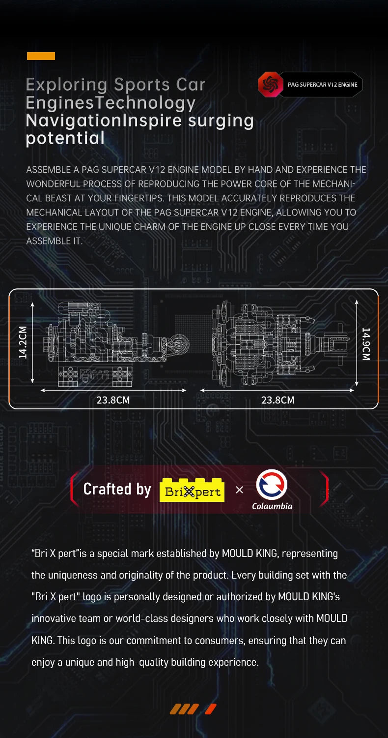 Technical Car Engine Toys