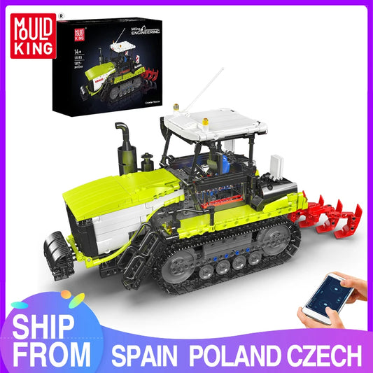 Remote Control Crawler Tractor Building Block