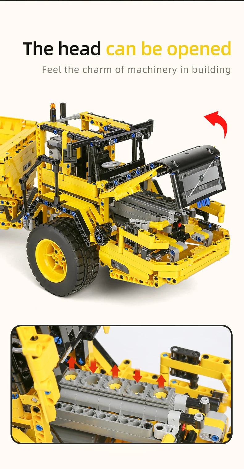 Knickgelenkter Truck Technical RC Dump Truck