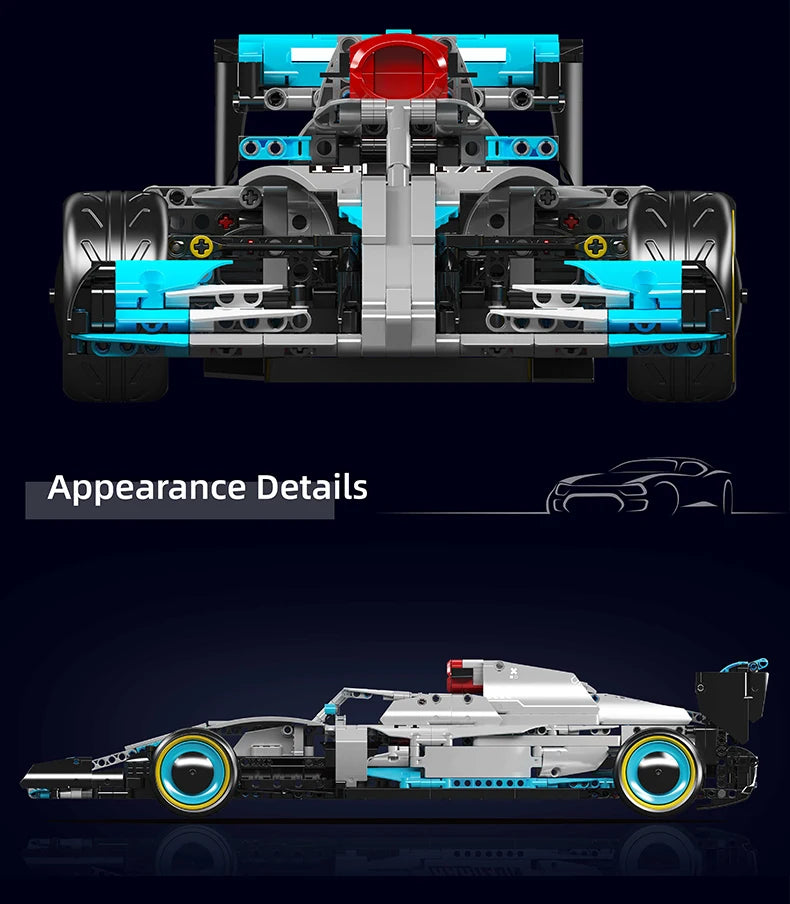 RC F1 Racing Car Building Set