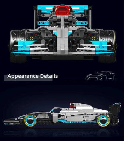 RC F1 Racing Car Building Set