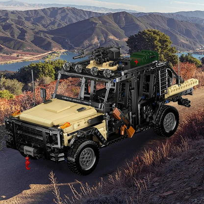 RC Technical Assault Vehicle Military Armored Truck