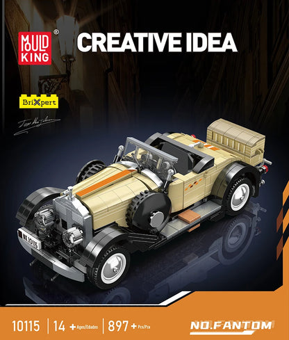 The Fantom Vintage Car Building Block