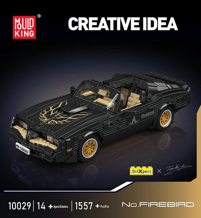 Firebird Building Block Assembly Vintage Car Model