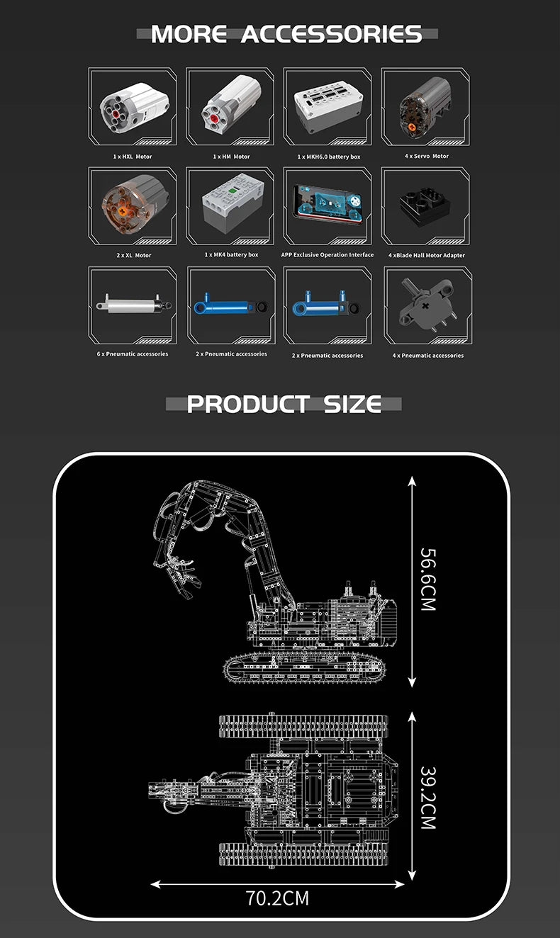 RC Building Demolition Machine Building Block