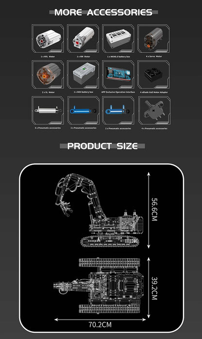 RC Building Demolition Machine Building Block