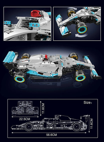 RC F1 Racing Car Building Set