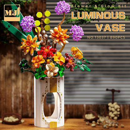 Daisy Bouquet Flower Model Bricks