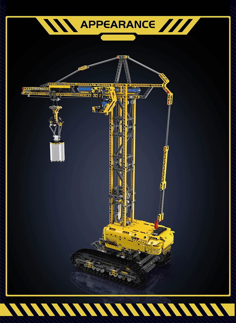 RC Crawler Crane Model Building Block