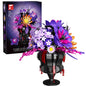 Romantic Flower Bouquet Building Blocks Preserved Flowers Vase Model