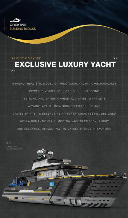 Luxury Yacht Ship High-Difficulty Blocks