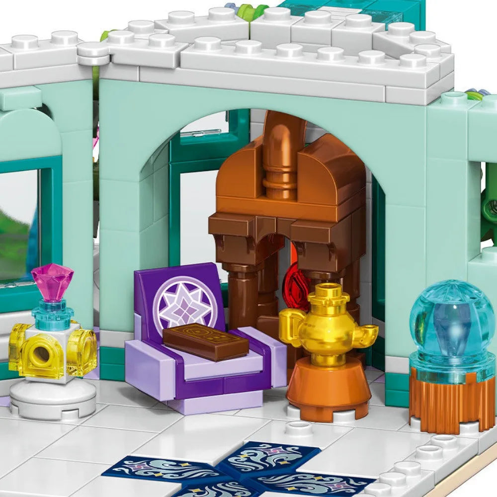 Flower Princess Castle Building Blocks Classic