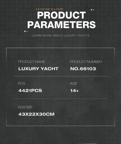 Luxury Yacht Ship High-Difficulty Blocks