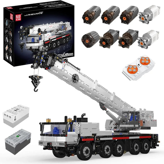 Truck Building Blocks Tech APP RC Controlled Mobile Crane