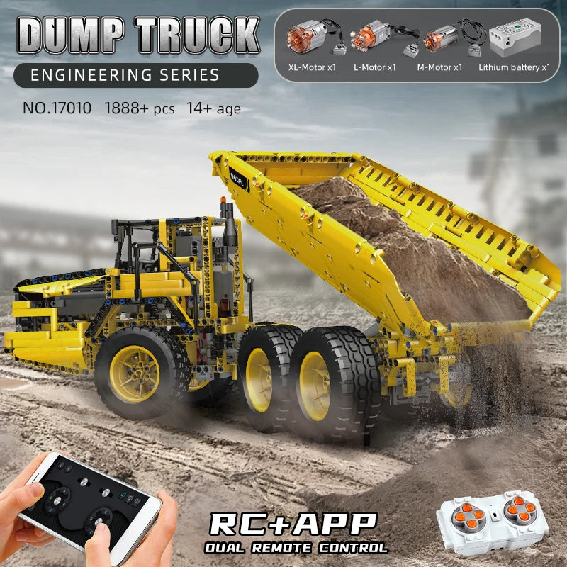 Knickgelenkter Truck Technical RC Dump Truck