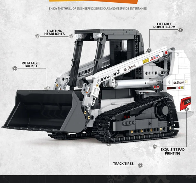 RC Bobcat Skid Steer Loader Model