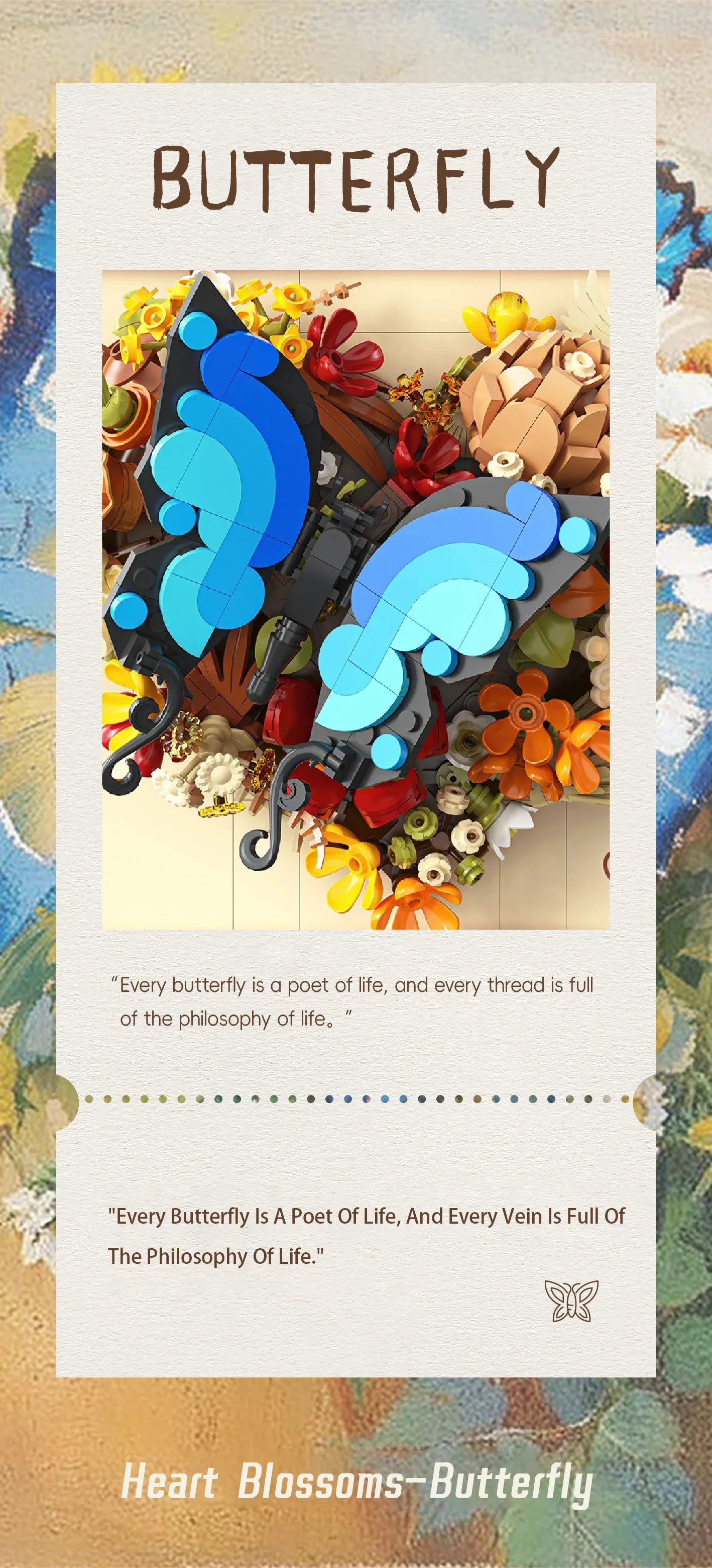 Creative Art Painting Flower Block 3D