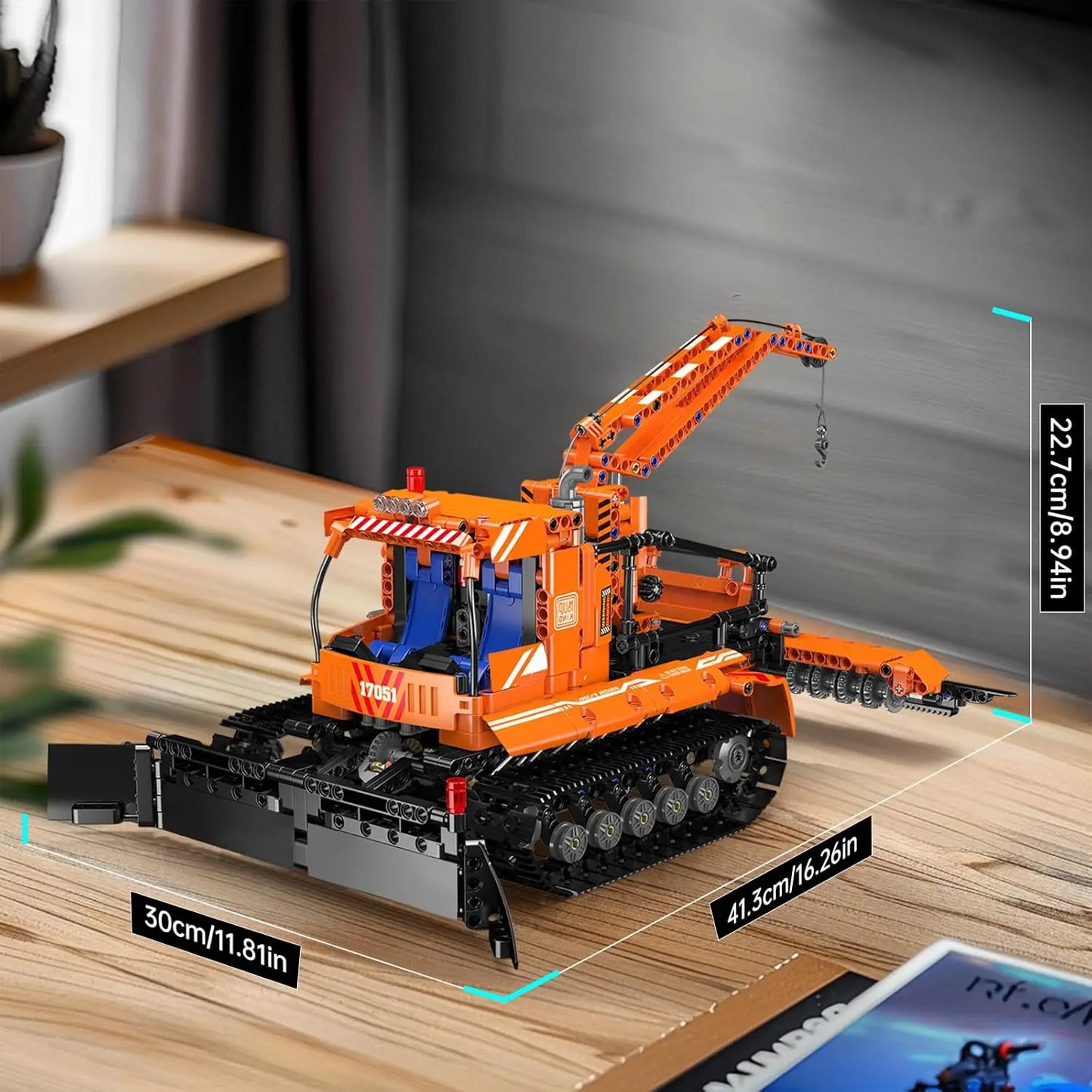 Technical Engineering Snowfield Vehicle Remote